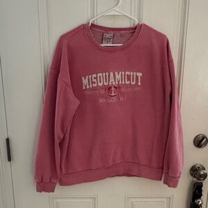 Misquamicut Women's Casual Pink Sweatshirt
